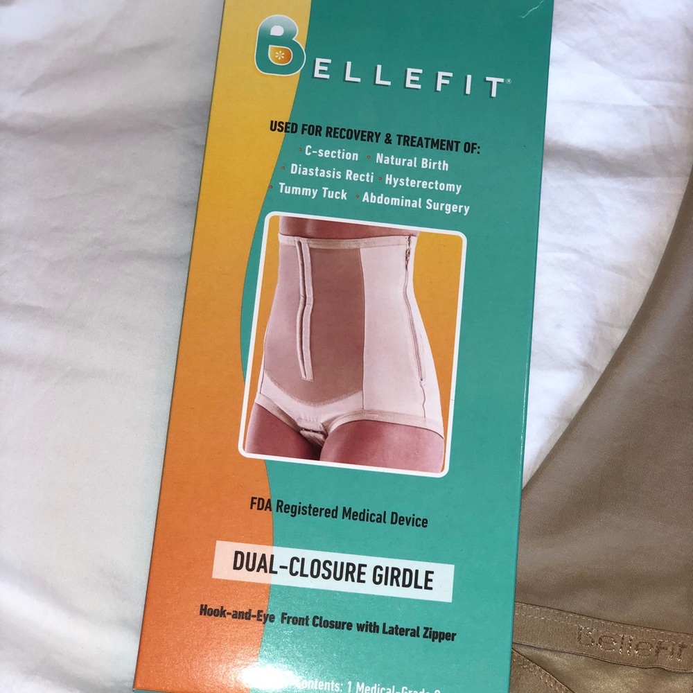 BelleFit dual closure girdle
